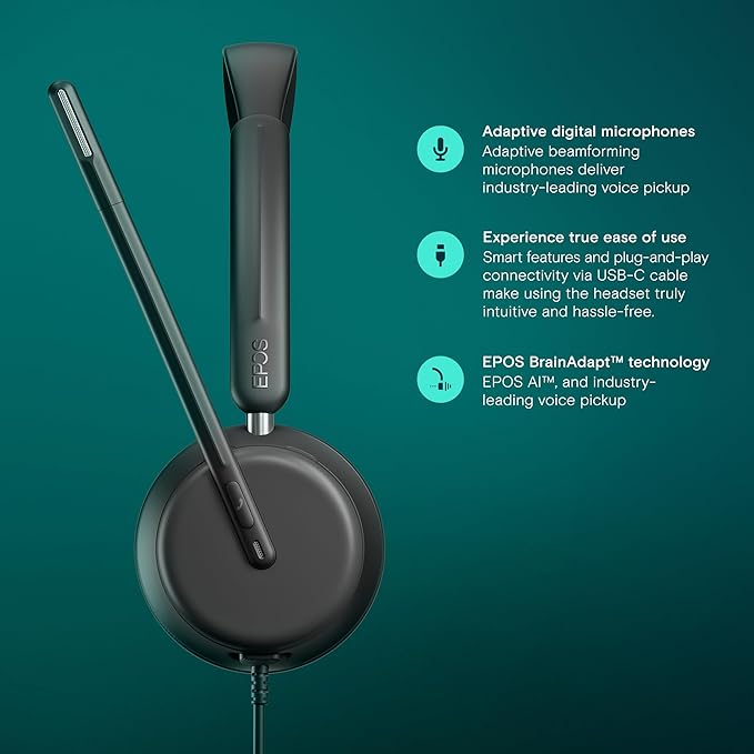 Auriculares con cable para equipos EPOS IMPACT 860T ANC