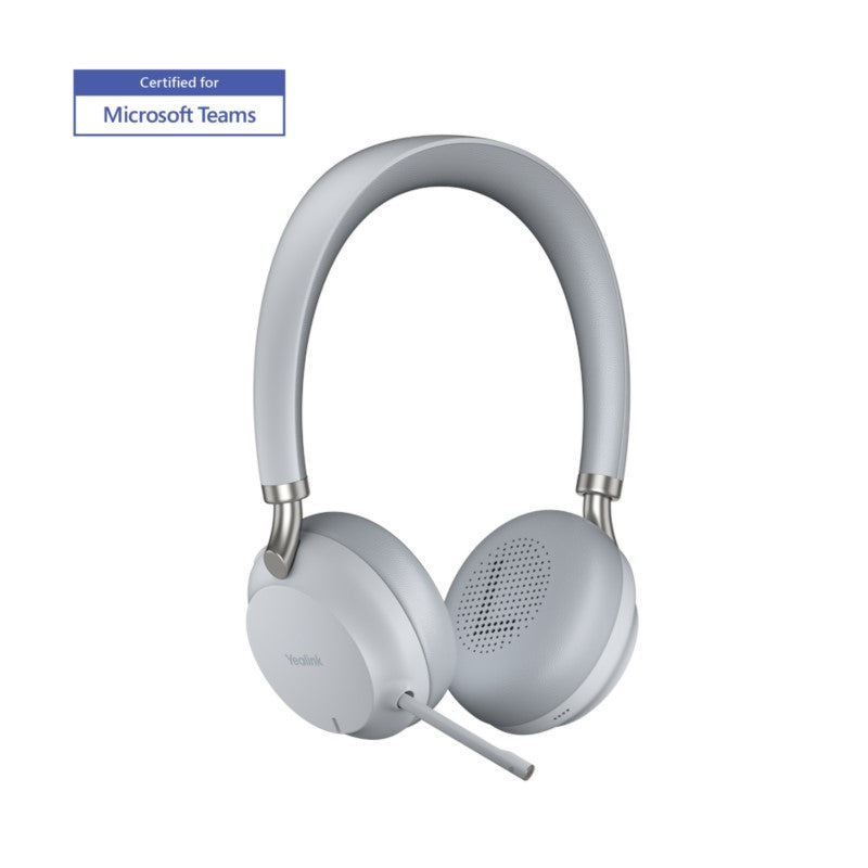 Auriculares inalámbricos Yealink BH72 Lite Teams USB-C gris claro