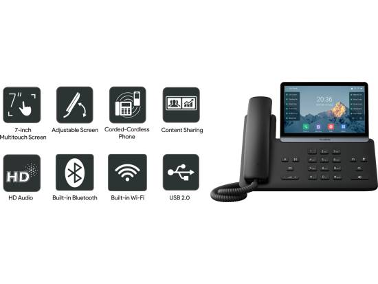 Yealink SIP-T87W Ultra Business IP Phone - MPN 1301227
