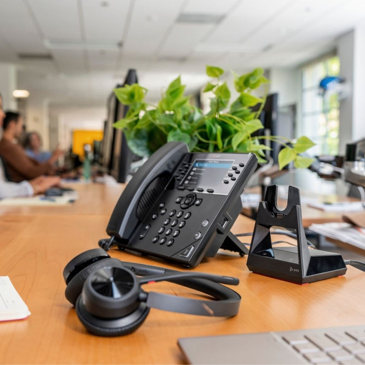 Poly Voyager 4320 Teams Stereo Bluetooth Headset With Charge Stand, USB-C MPN 77Z32AA