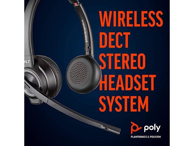 Poly Savi 8220-M Office Wireless Headset MPN 7S4B6AA#ABA