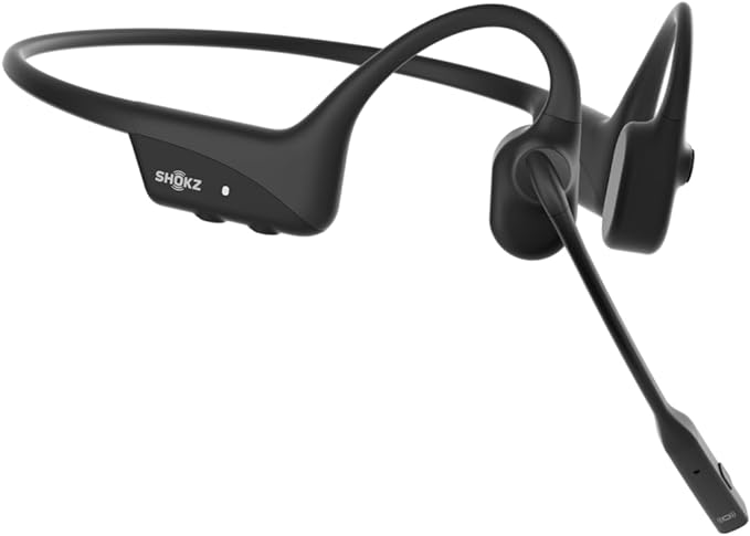 Shokz OpenComm 2 Noise-Canceling Bone Conduction Stereo Bluetooth Headset - MPN: C110-AN-BK-US