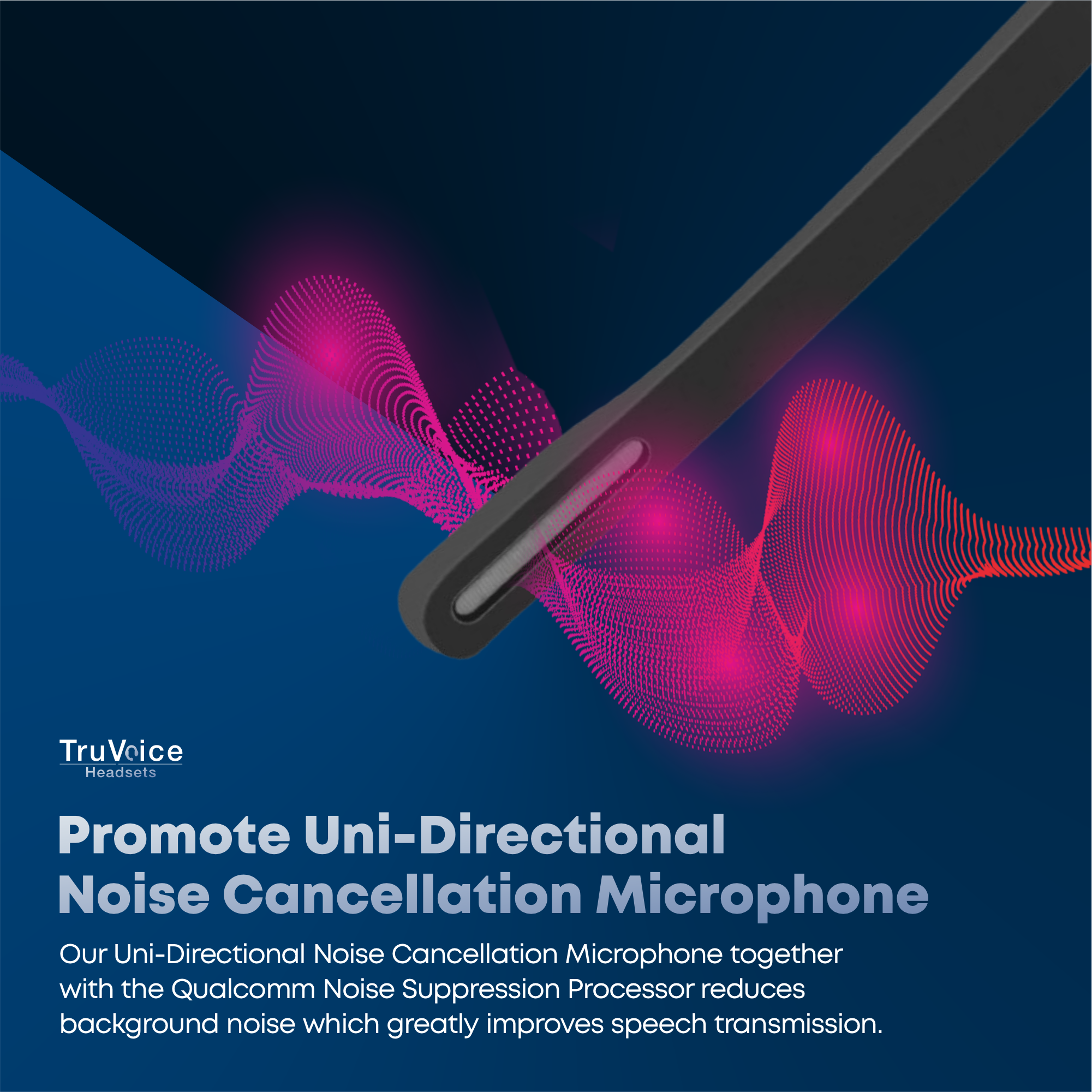 Auriculares inalámbricos Bluetooth TruVoice BT85 con adaptador USB