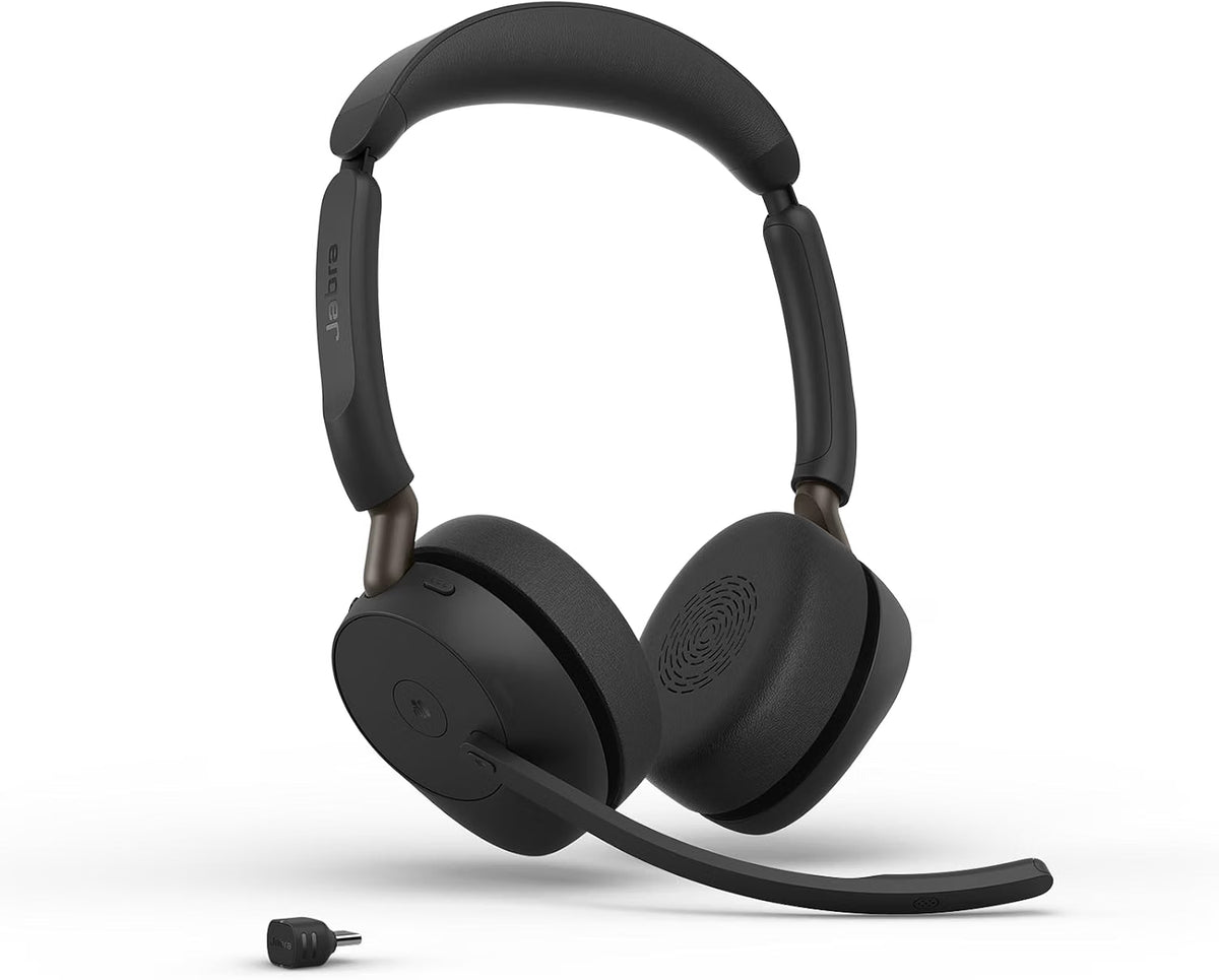 Jabra Evolve3 65 Stereo MS Wireless Headset (USB-C) - MPN: 36599-999-899