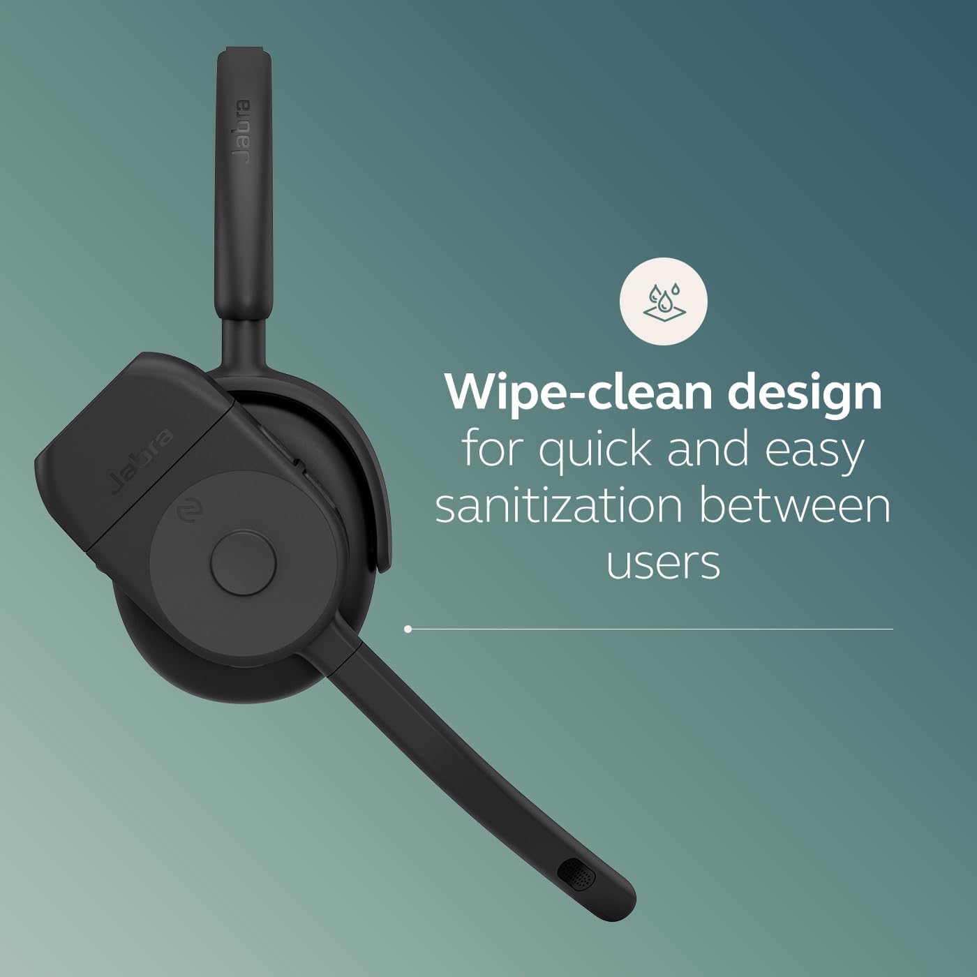 Jabra Perform 75 Wireless Bluetooth Headset PTT (Push to Talk Headset) MPN: 5111-119