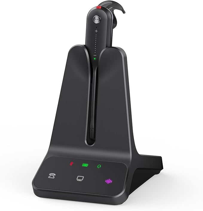 Auriculares inalámbricos convertibles DECT Yealink WH63 E2 UC