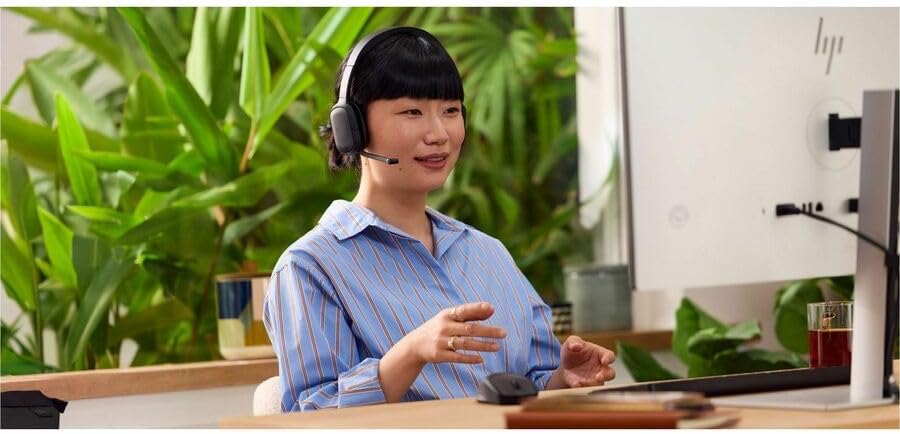 HP Poly Focus 625 Stereo Bluetooth Wireless Headset (USB-A/C) - MPN: C56XPAA#AC3