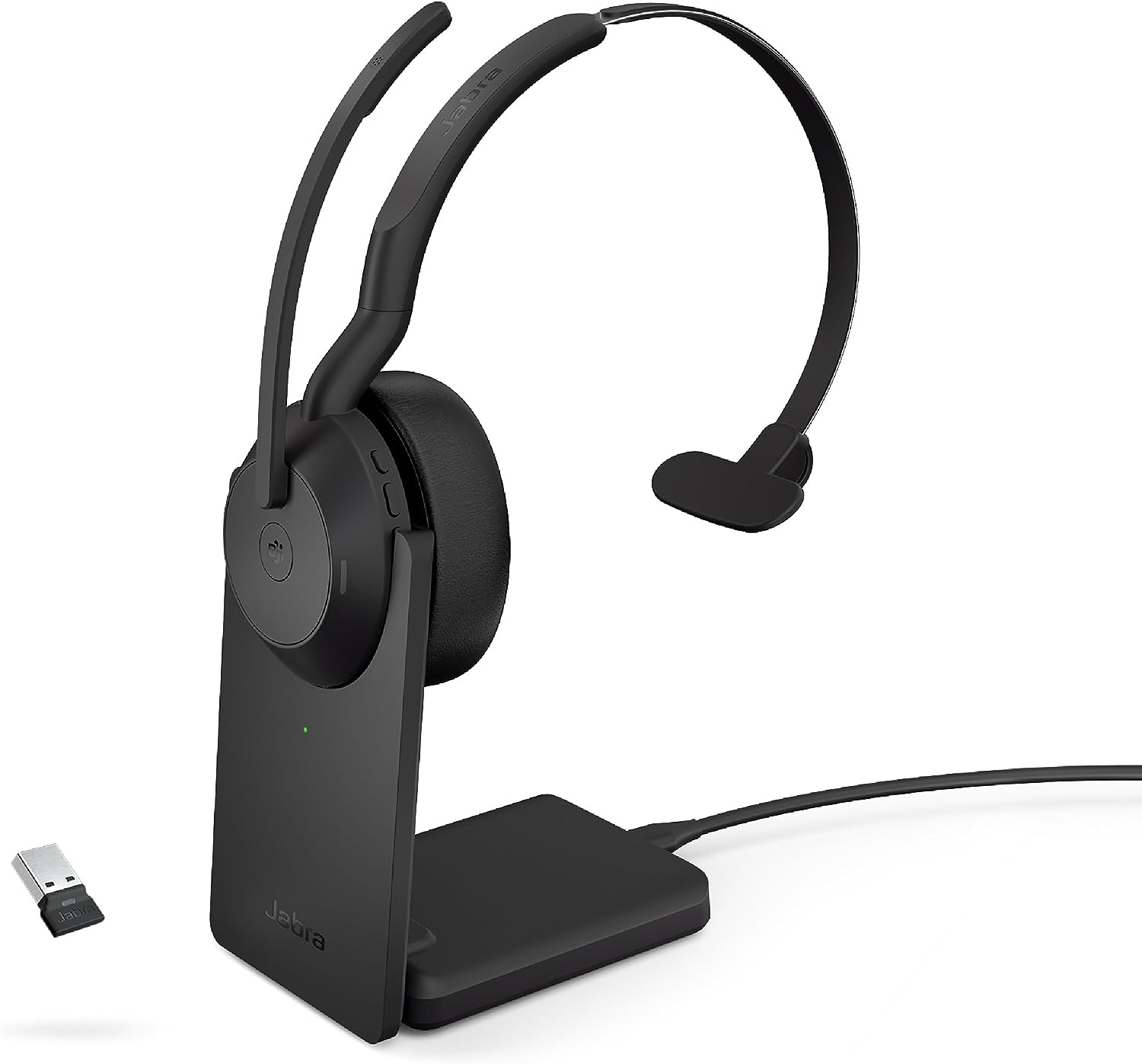 Jabra Evolve2 55 Mono USB-A with Charging Stand (MS) - MPN: 25599-899-