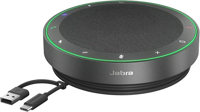 Jabra Speak2 75 - Altavoz para Microsoft Teams, color gris oscuro