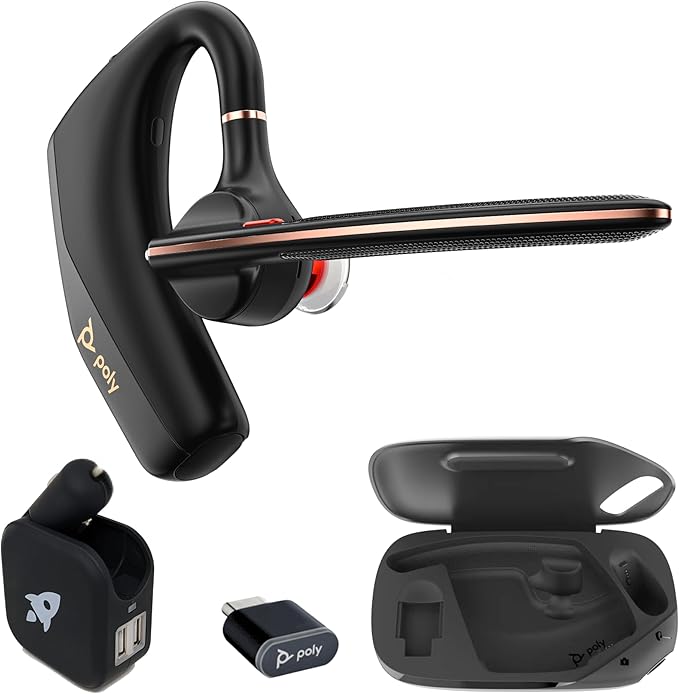 Poly Voyager 50-M Bluetooth Teams Headset With BT700 (AJ8V4AA#AC3)