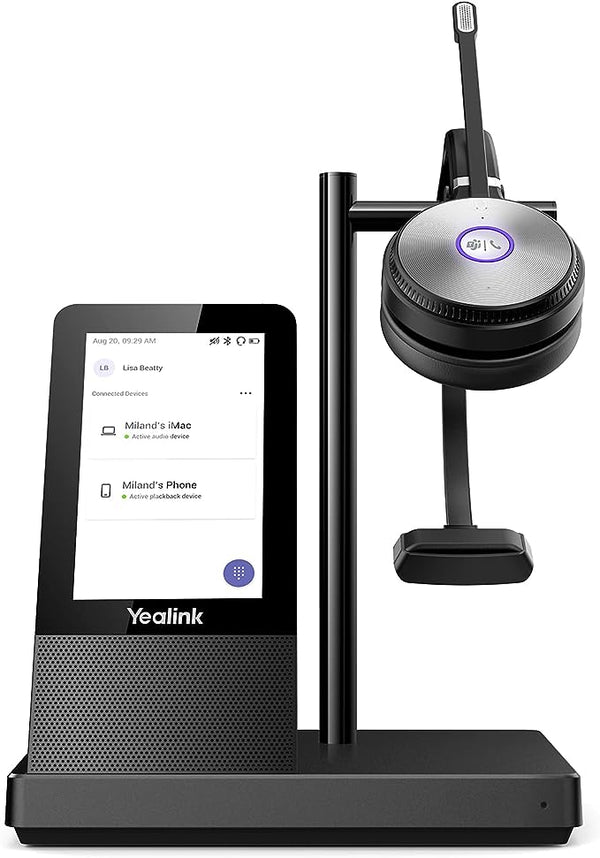 Yealink WH66 Mono DECT Wireless Headset and Workstation - Microsoft Teams Certified