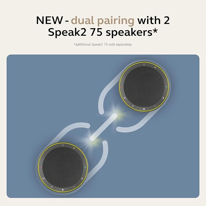 Jabra Speak2 75 Speakerphone MS Teams with Link 380A - MPN: 2775-319-01