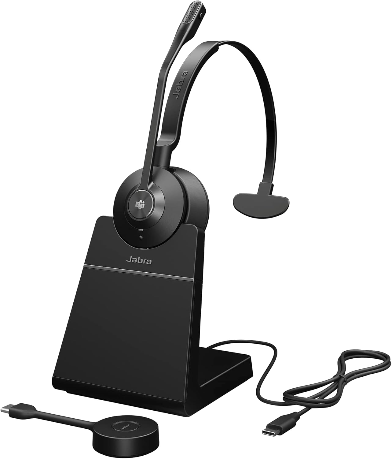 Jabra Engage 55 SE Mono Wireless Headset USB-C With Charge Stand (MS) MPN: 9653-475-125