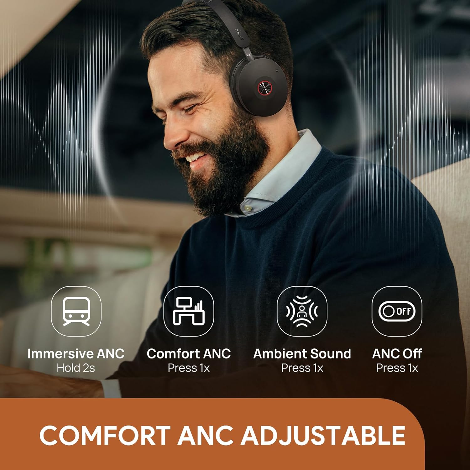 Yealink BH74 Duo Teams Headset With ANC and Charging Stand (USB-A/C) - MPN: 1208682