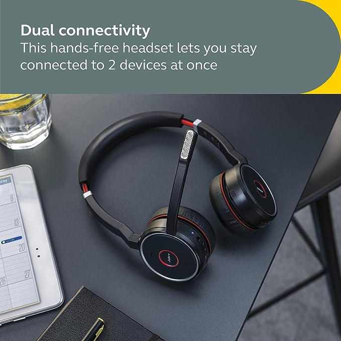 Jabra Evolve 75 SE Estéreo USB-A con base de carga (UC)