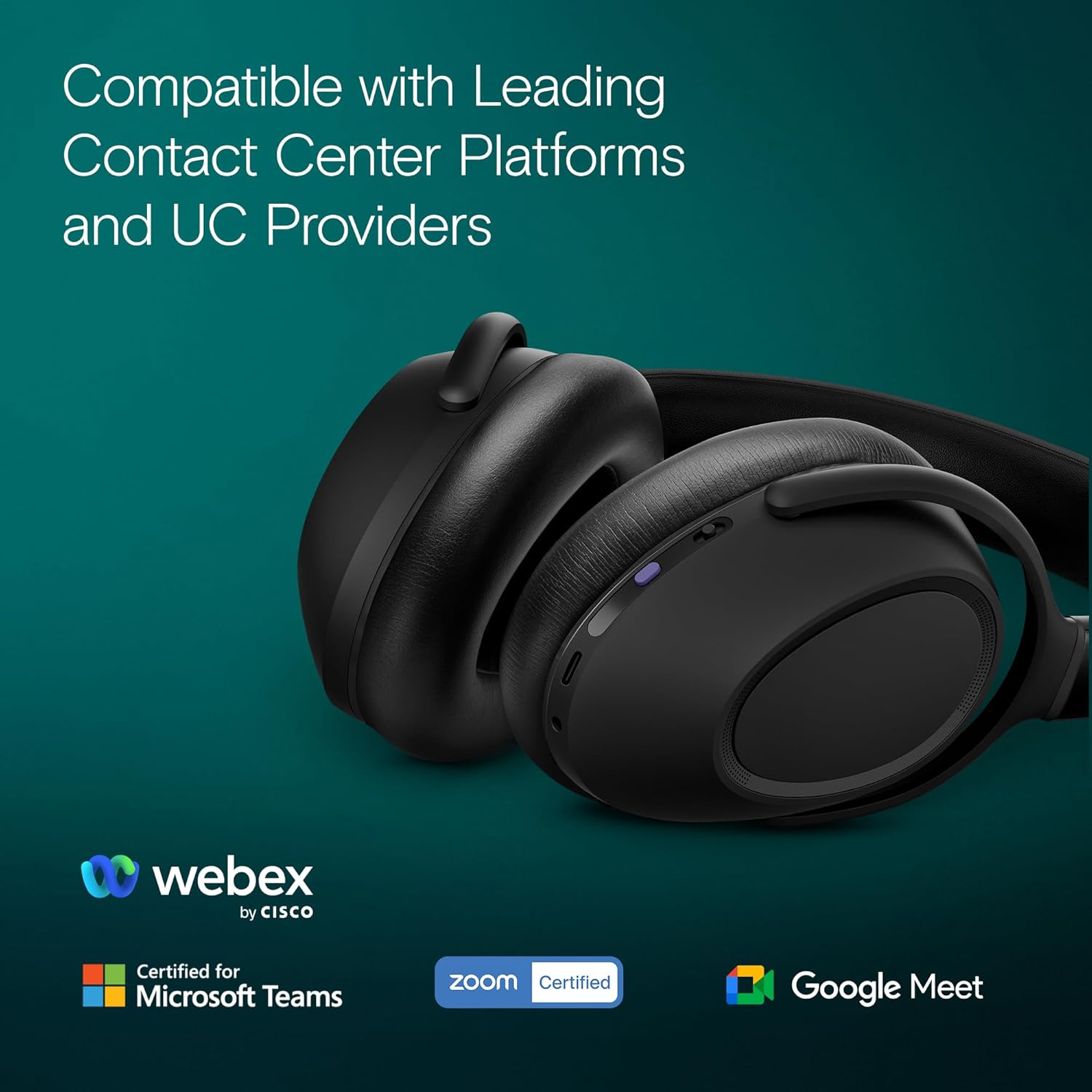 Epos ADAPT 660 Wireless Double Ear ANC Headset 3.5mm with USB-C Dongle - MPN: 1001373