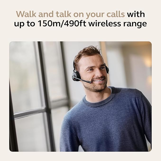 Jabra Engage 45 SE Stereo Wireless DECT Headset - MPN: 9659-523-125