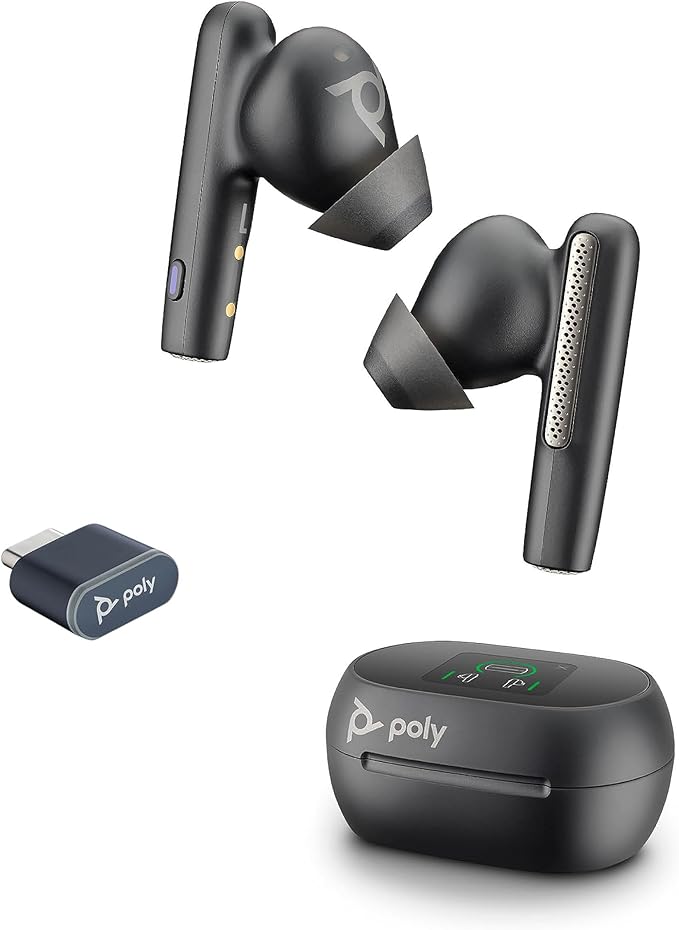 Voyager Free 60+ UC True Wireless Earbuds, Touchscreen Voyager Free 60+ UC True Wireless Earbuds, Touchscreen