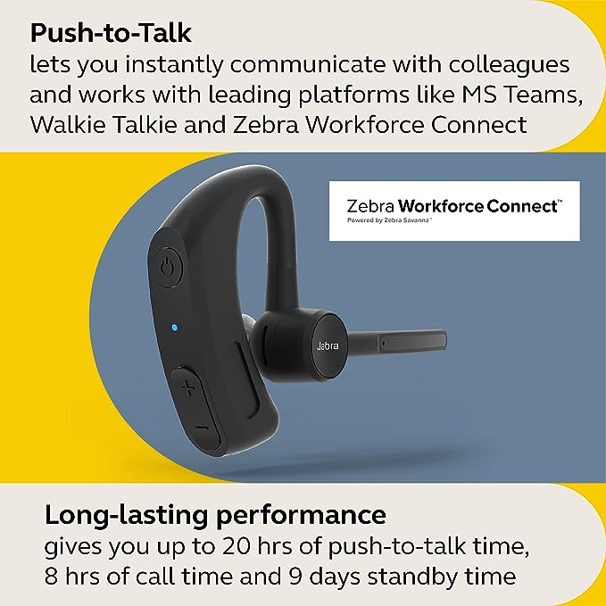 Jabra Perform 45 Push to Talk Wireless Headset - MPN: 5101-119