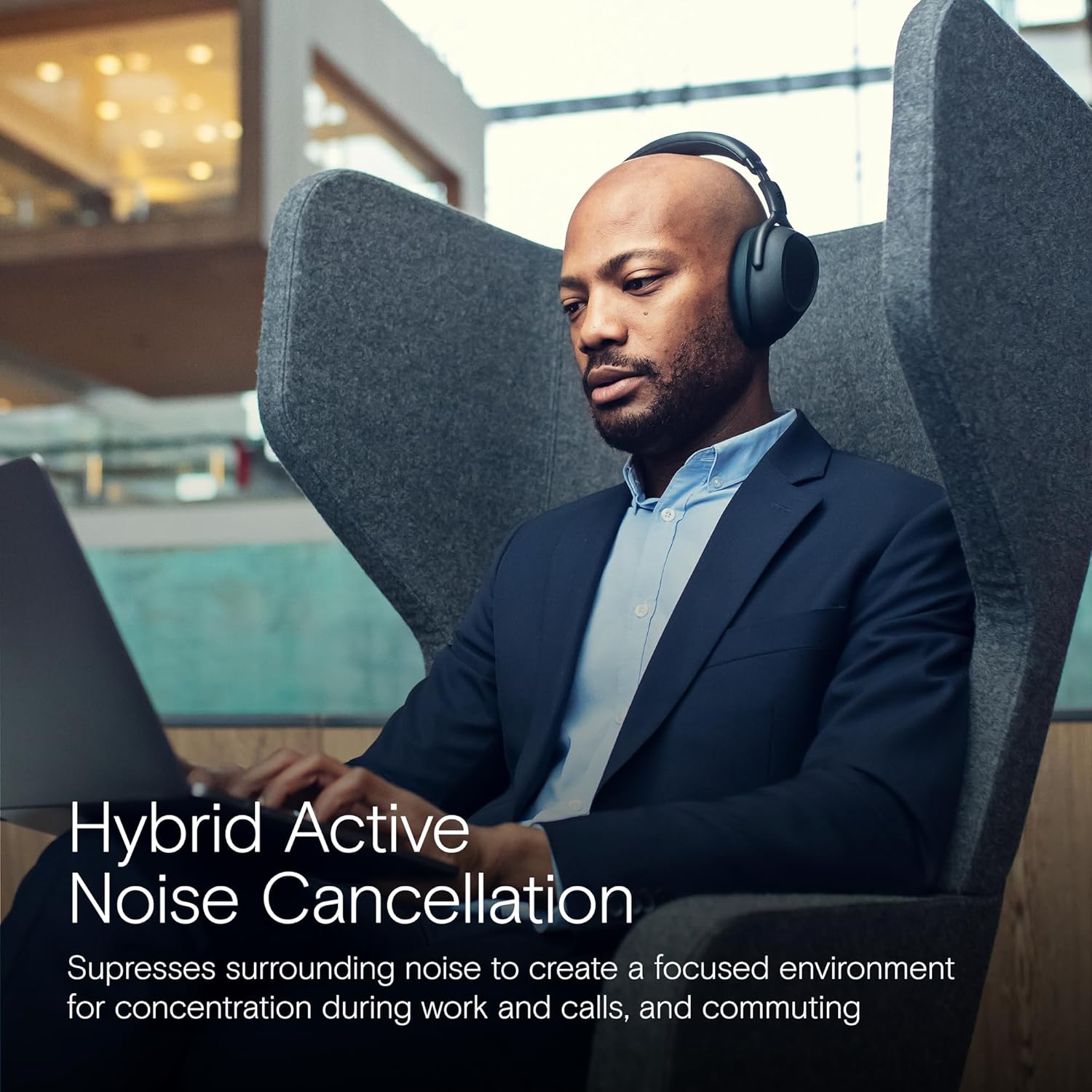 Epos ADAPT 660 Wireless Double Ear ANC Headset 3.5mm with USB-C Dongle - MPN: 1001373