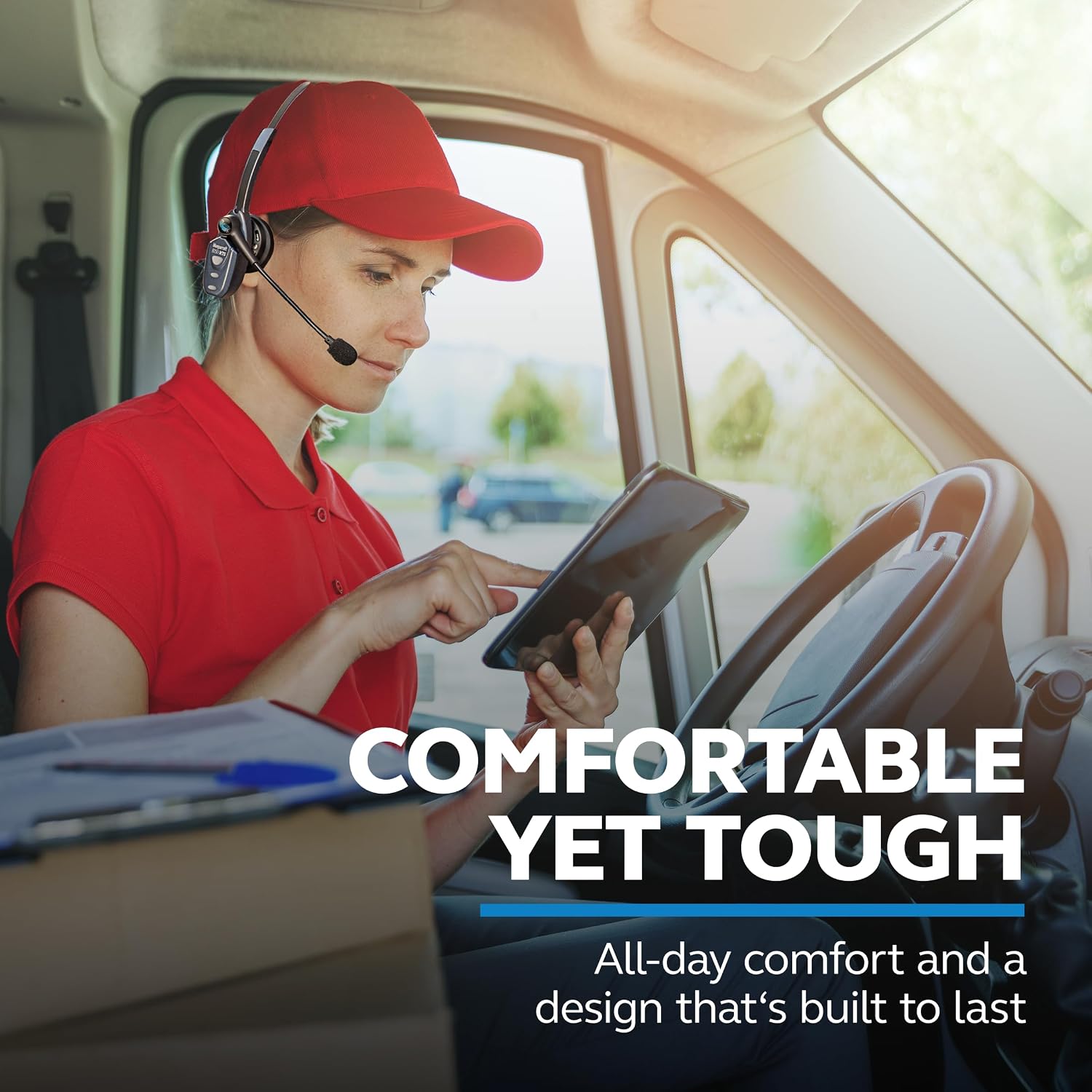 BlueParrott B250-XTS SE Bluetooth Wireless Trucker Headset - MPN: 204426