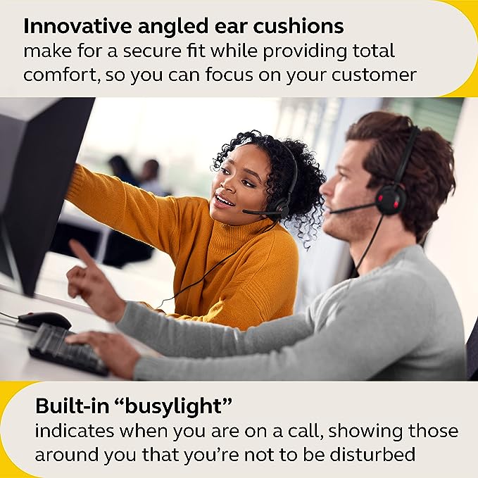 Jabra Engage 50 II Stereo Headset with Link USB-A (UC) - MPN: 5099-299-2219