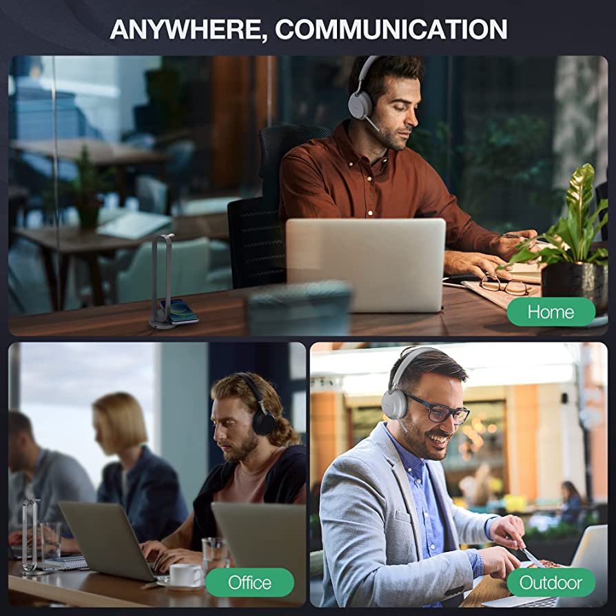 Auriculares inalámbricos Yealink BH72 UC USB-C negros