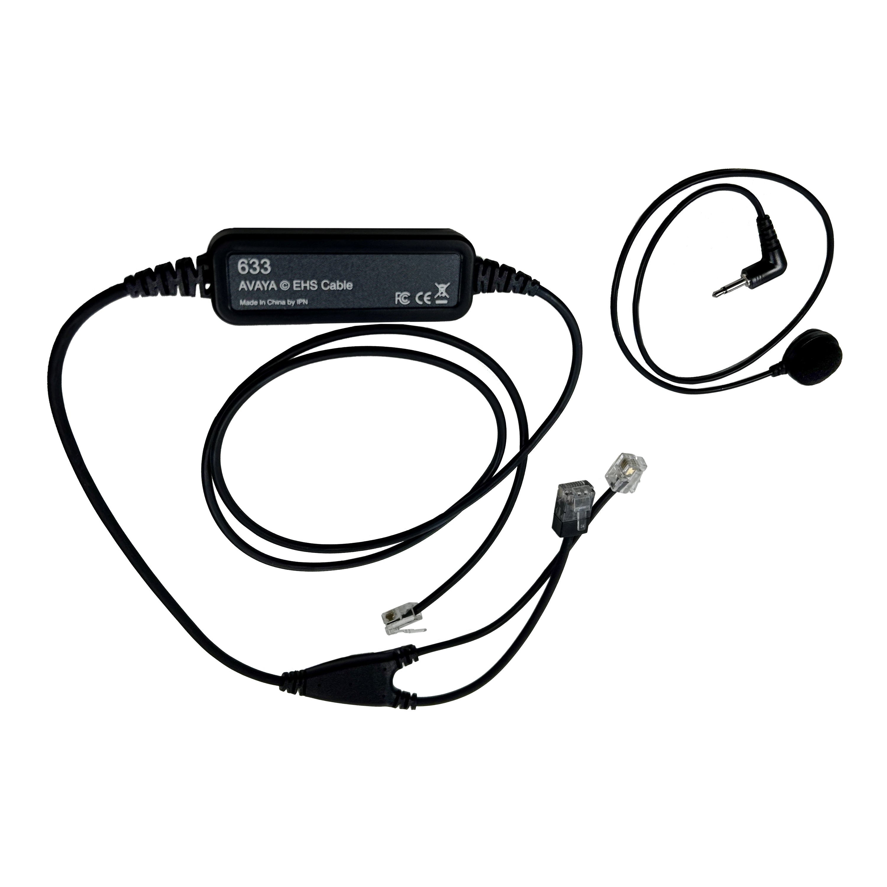 Cable adaptador TruVoice Agent 633 EHS para teléfonos Avaya, Shoretel y Toshiba