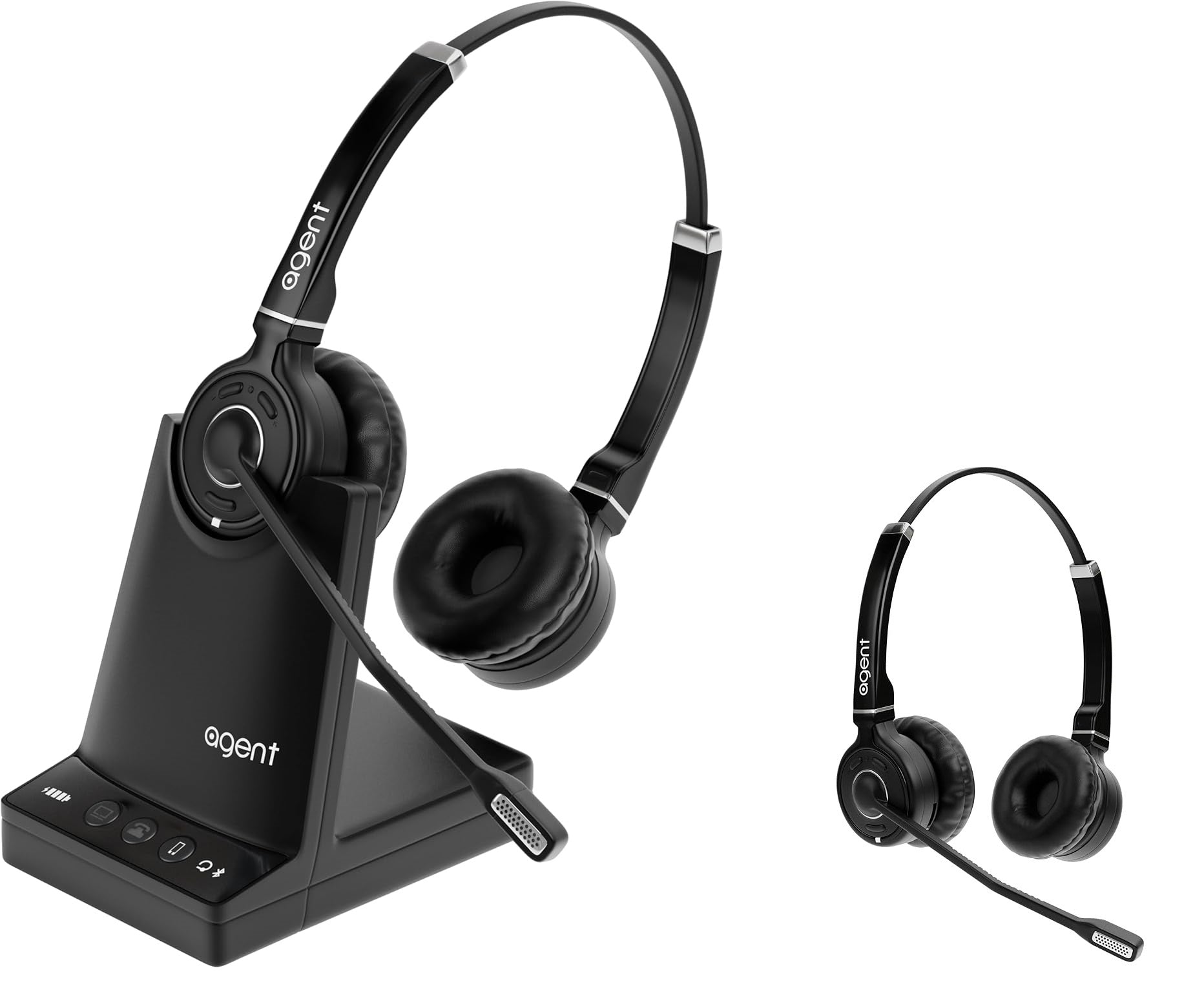 Solución de capacitación con auriculares inalámbricos de doble oído TruVoice