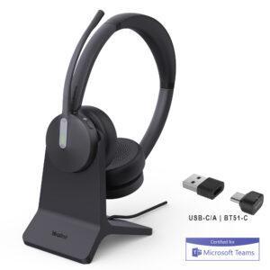 Yealink BH70 Duo Teams USB-A/C Headset With Stand - MPN 1208701