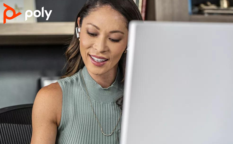 Auriculares inalámbricos Poly Voyager Free 60 UC Teams (USB-C, negros)