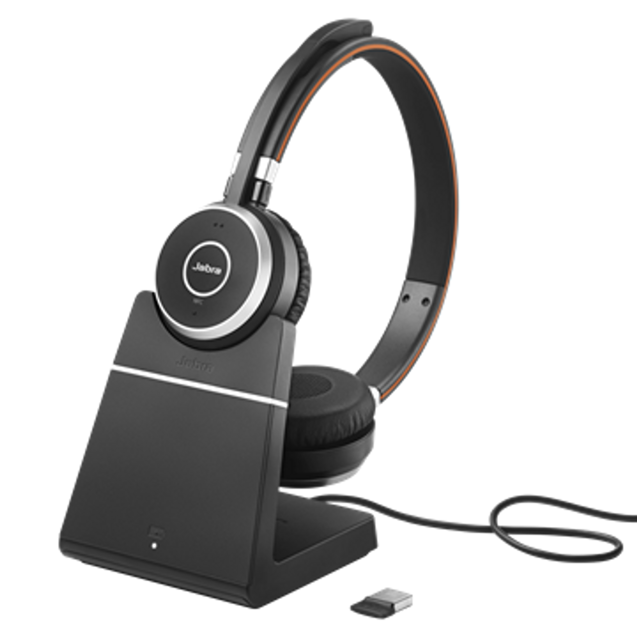 Jabra Evolve 65 SE Stereo USB-A With Charging Stand (MS) - MPN: 6599-833-399