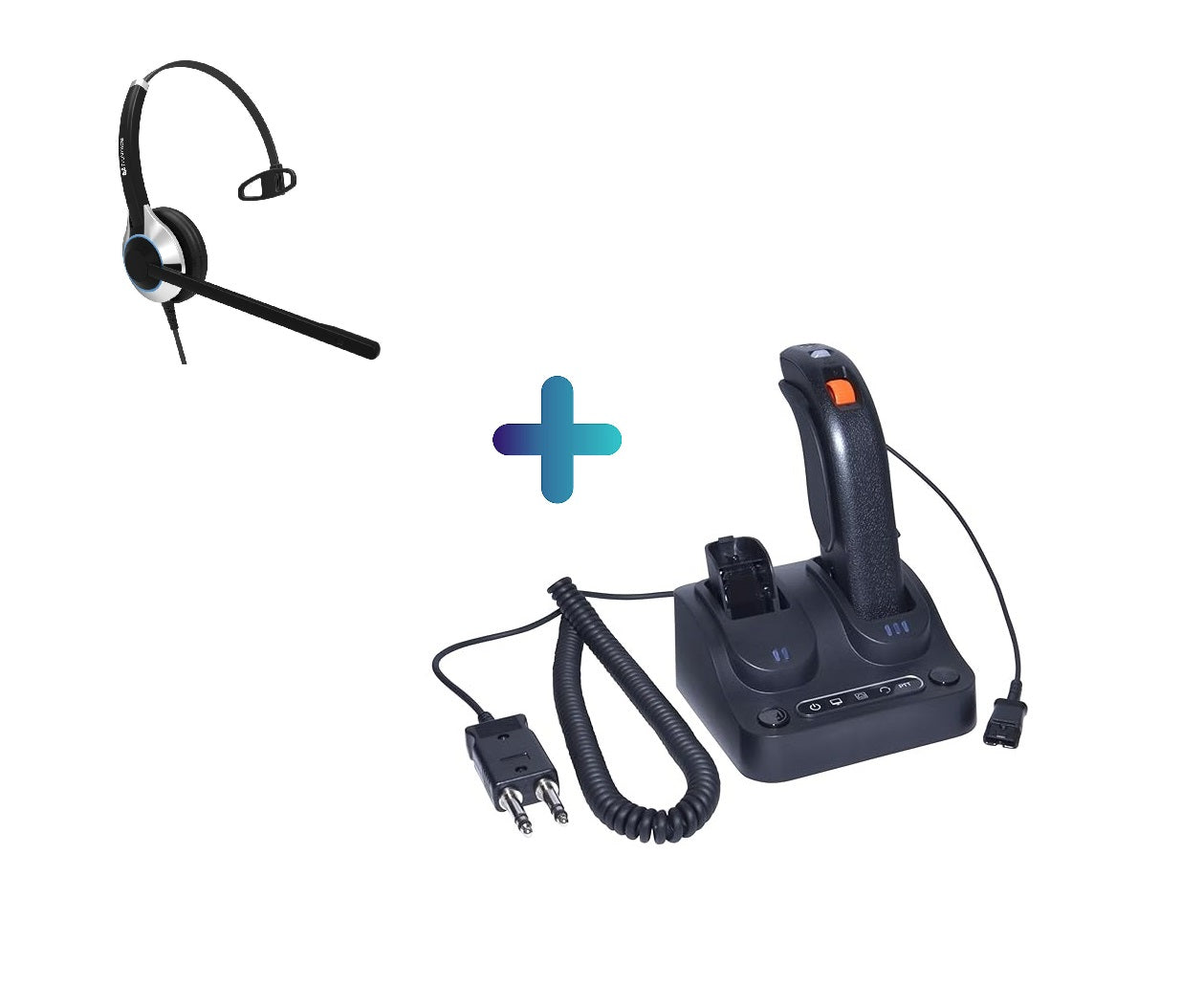 TruVoice JPL Scout 3100 and HD500 Headset Bundle