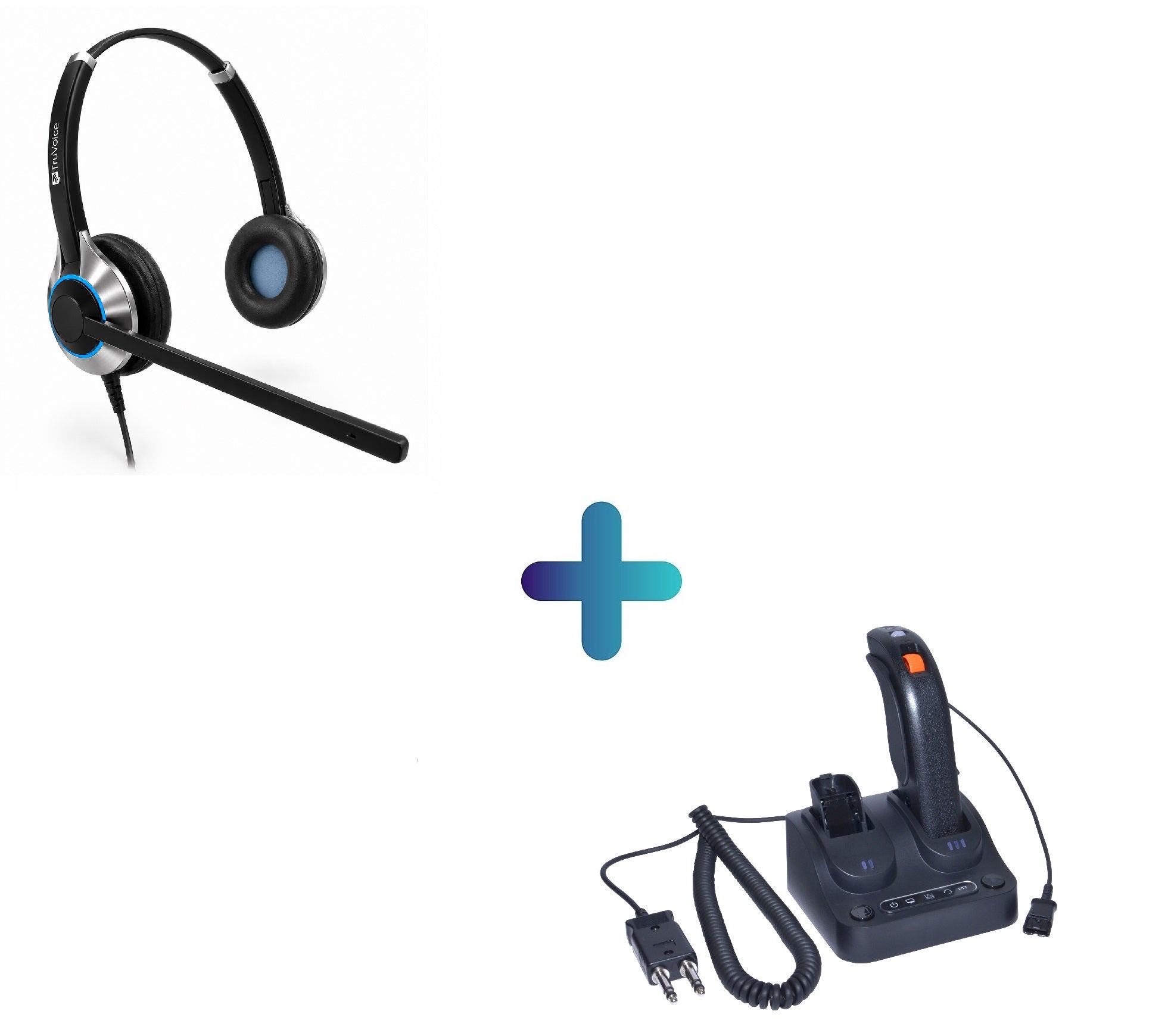 TruVoice JPL Scout 3100 and HD550 Headset Bundle