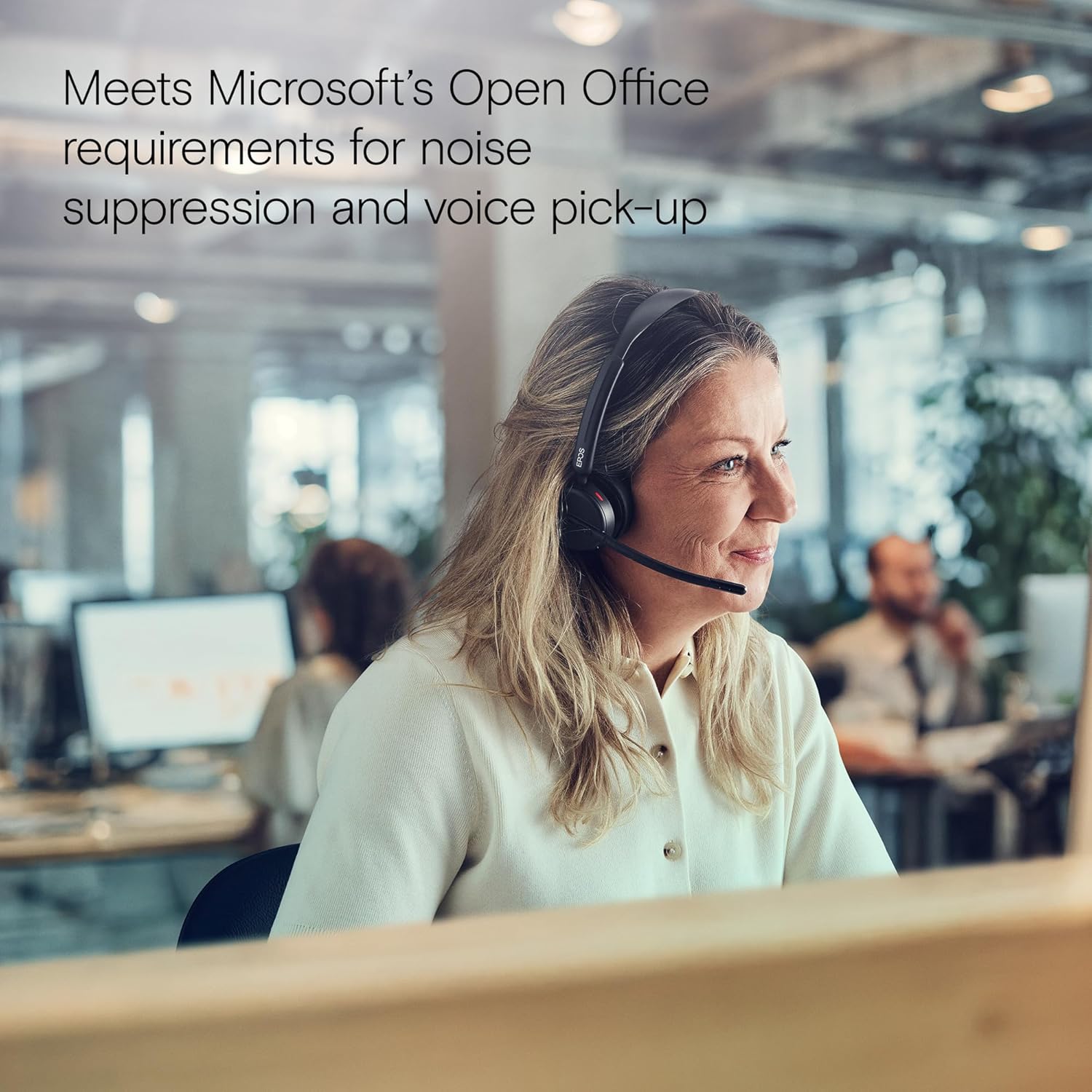 Epos IMPACT 500 Duo Teams ANC Wireless headset - Includes USB-C Dongle with USB-A Adapter MPN: 1001490