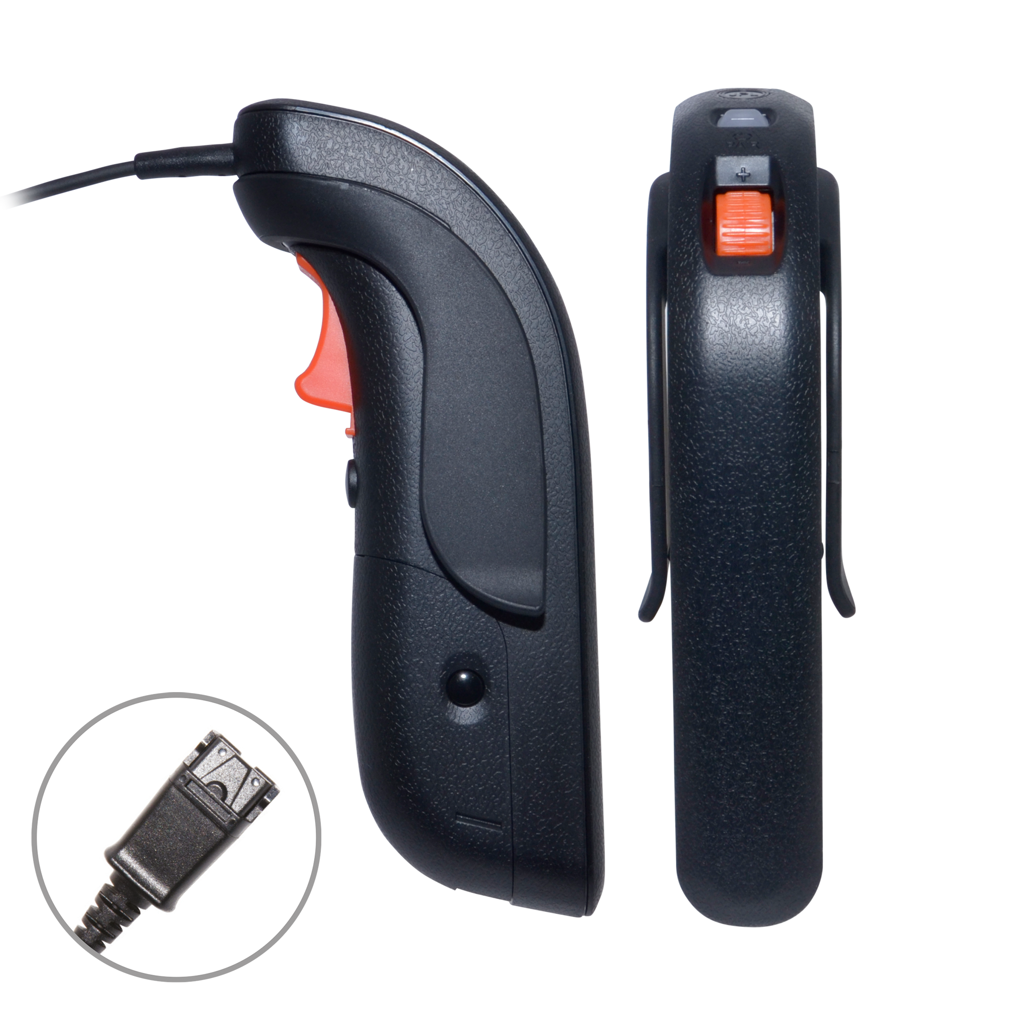 TruVoice JPL Scout 300 PTT Trigger Adapter with 2 Prong PJ7 Connector (575-406-300)