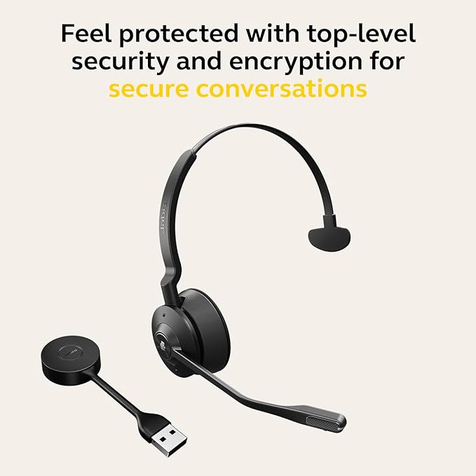 Jabra Engage 55 SE Mono Wireless Headset USB-A (UC) - MPN: 9653-410-125
