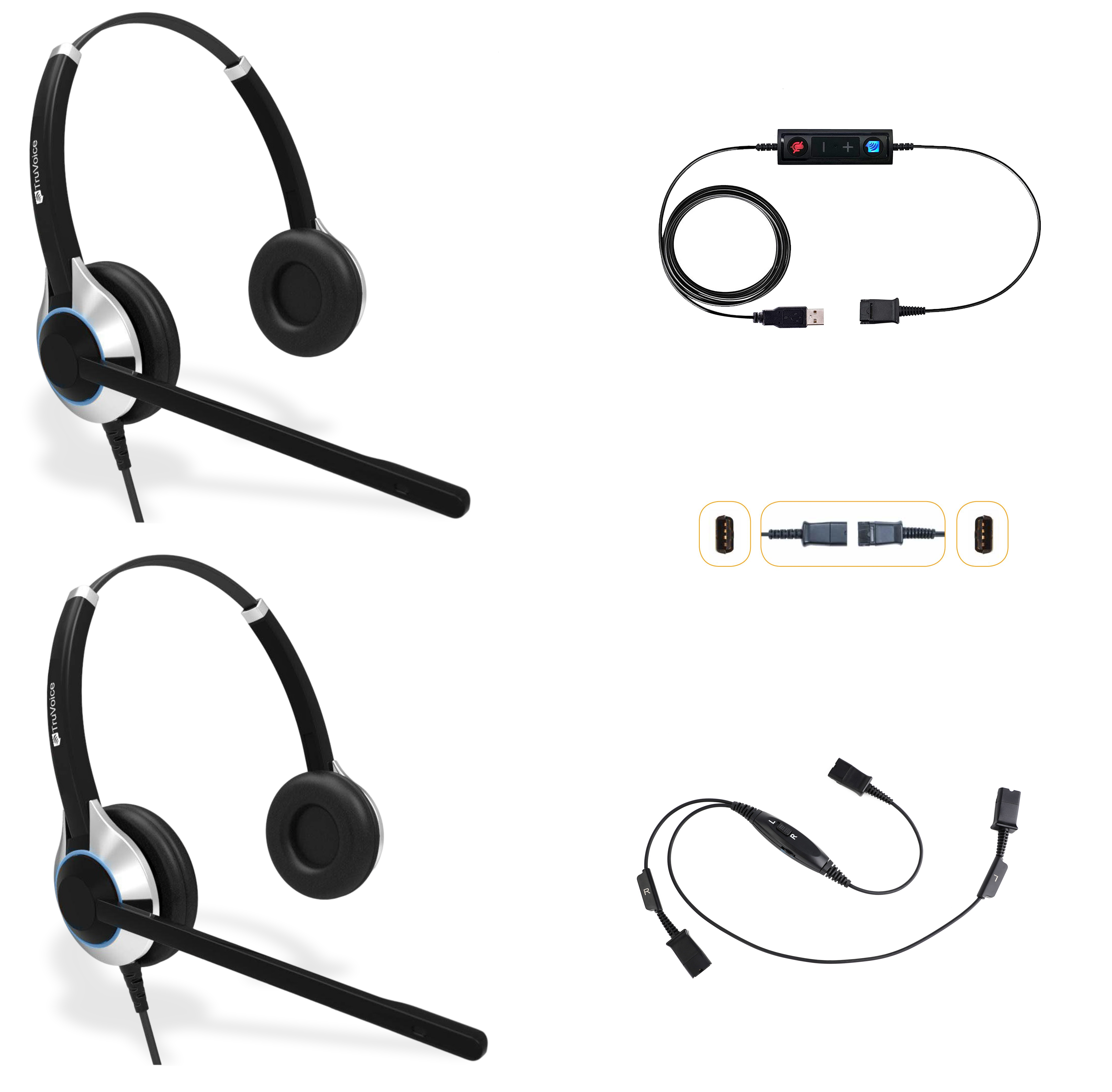 Solución de capacitación premium USB TruVoice Agent HD-550