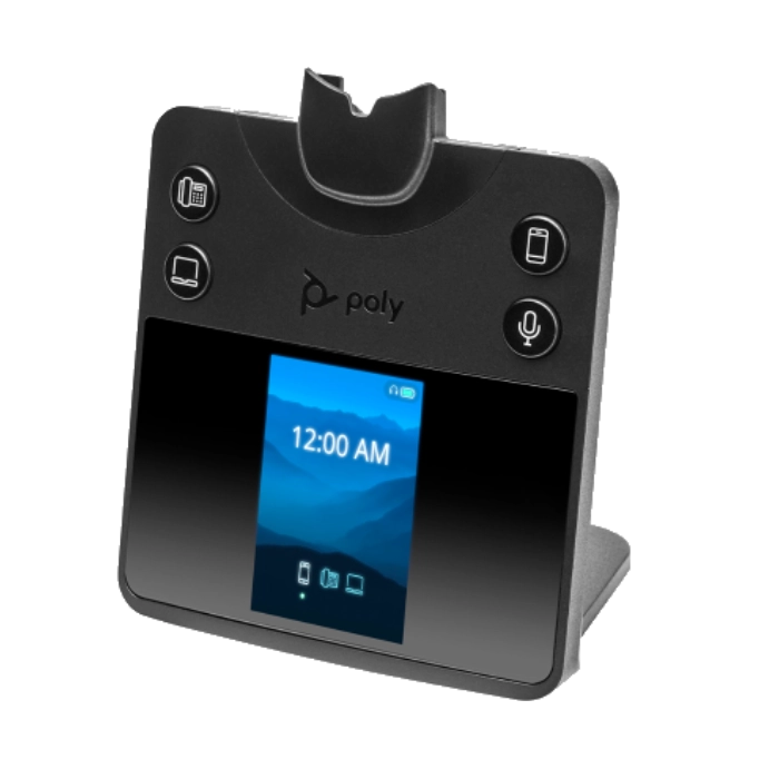 Auriculares inalámbricos monoaurales Poly Savi 8410 Office. Versión para equipos.