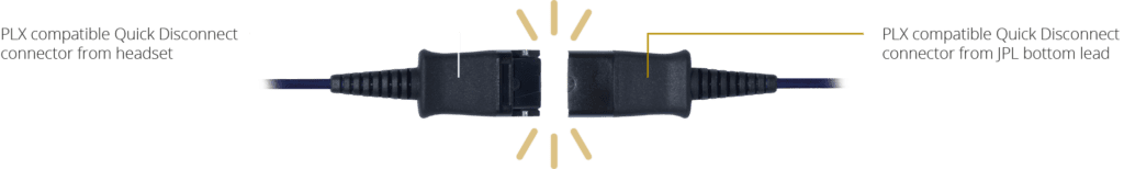 TruVoice JPL Scout 300A Amplified PTT Trigger Adapter with 2 Prong PJ7 Connector (575-406-300A)