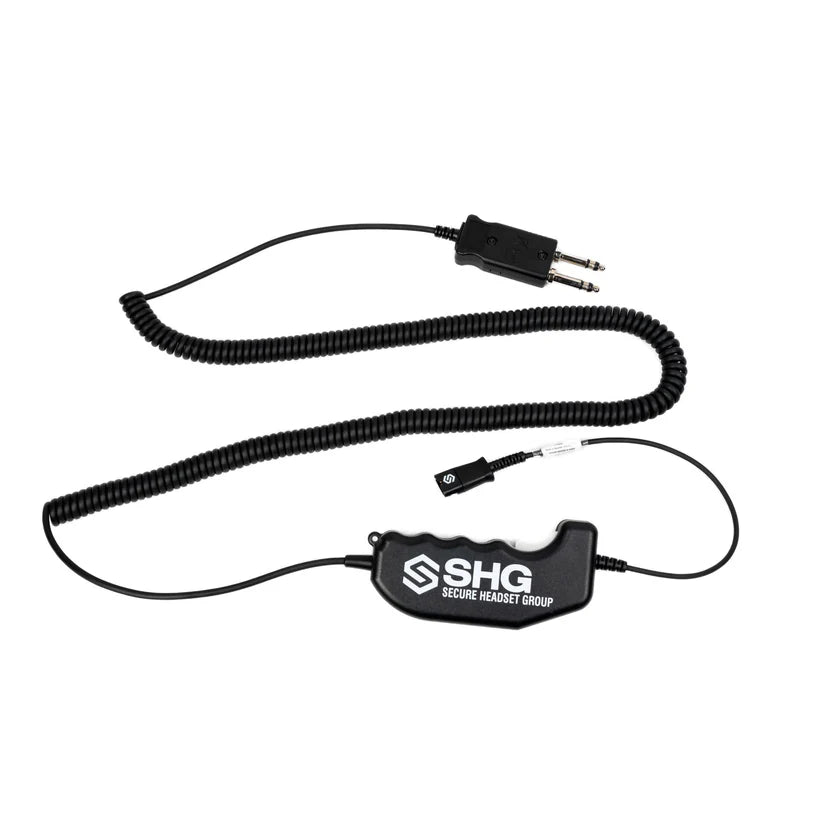 TruVoice SHG D-145 PTT Amplifier with 2 prong PJ7 Connection