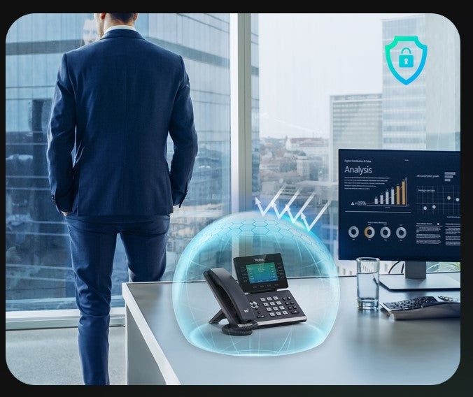 Yealink SIP-T46U 16- Line Unified Firmware Enhanced SIP Phone - MPN: 1301203