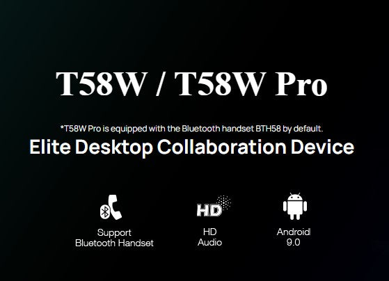 Yealink SIP-T58W 16- Line Smart Business Phone - MPN: 1301111