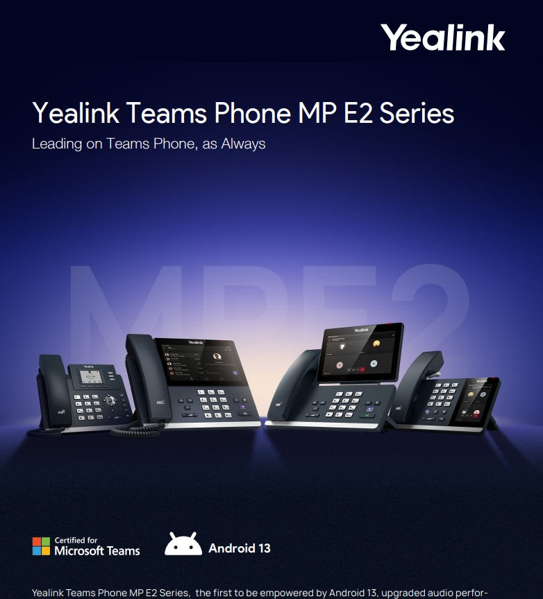 Yealink MP58-E2 Premium Phone for Teams - MPN 1301015