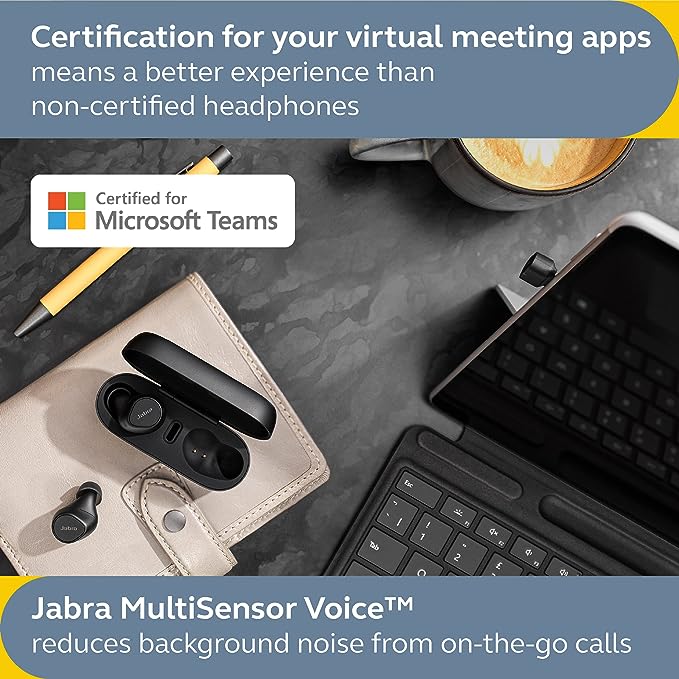 Jabra Evolve2 Buds With Charging Pad USB-C (MS) - MPN: 20797-999-889