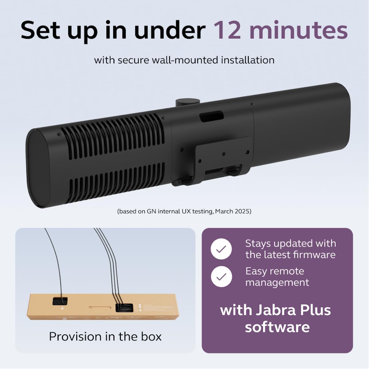 Jabra Panacast 40 MS VBS (Video Bar Only) - MPN: 8701-232