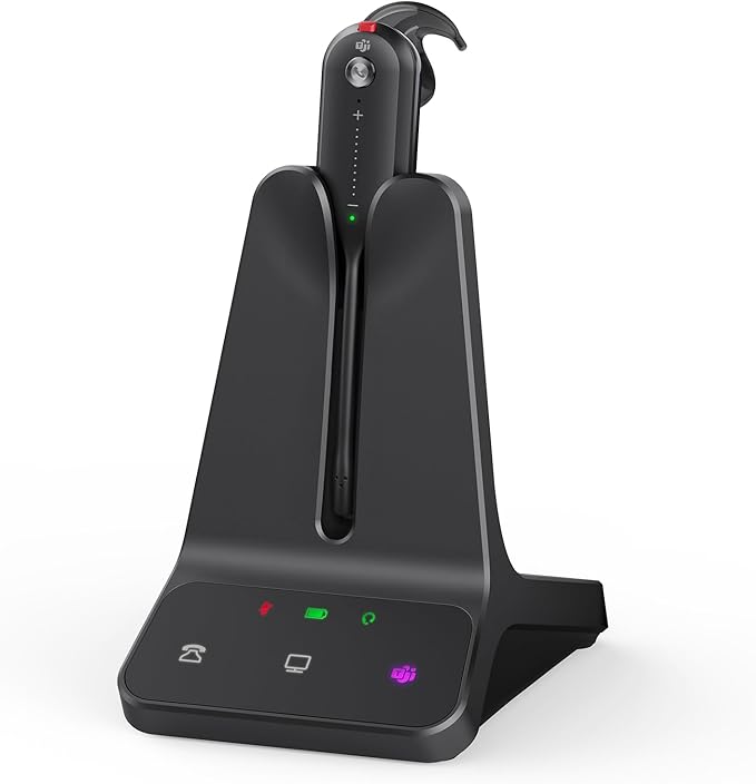 Auriculares inalámbricos convertibles DECT Yealink WH63 E2 Teams