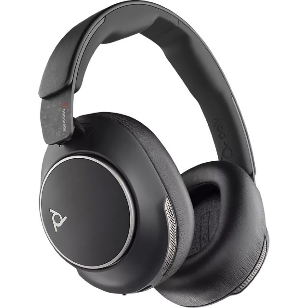 Auriculares inalámbricos supraaurales con cancelación de ruido Poly Voyager Surround 80 UC (ANC)