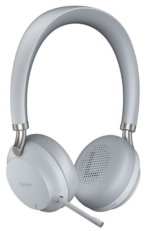 Yealink BH72 con soporte de carga UC gris claro USB-C