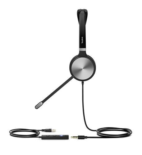 Auriculares USB mono Yealink UH36 UC con conector de 3,5 mm
